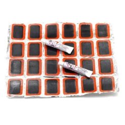 24 Rustines Rectangulaire + 2 Tubes De Colle