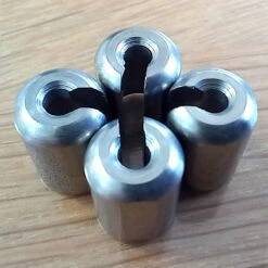 4 Butées De Gaine De Frein En Inox à Souder Sur Cadre De Vélo -Super B Soldes 4 butees de gaine de frein en inox a souder sur cadre de velo 4