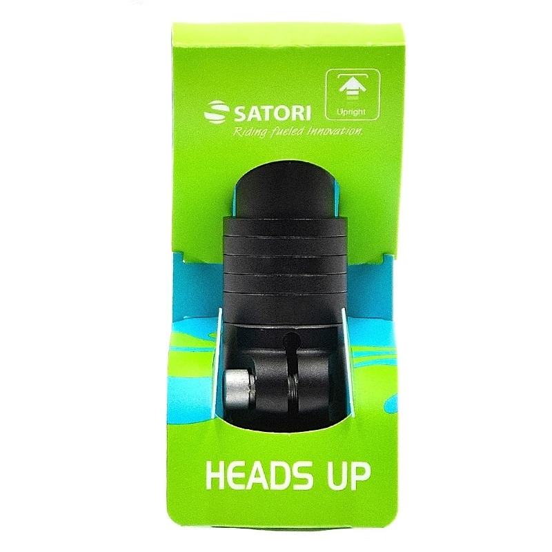 Satori Adaptateur De Potence Head Up 4 Noir Dia.28,6 Mm / 117 Mm 2 Satori Adaptateur De Potence Head Up 4 Noir Dia.28,6 Mm / 117 Mm – Image 2