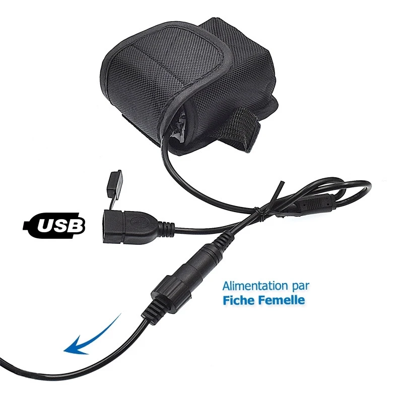 Batterie Rechargeable 8,4 Volts 1200 MA Pour éclairage Vélo 1 Batterie Rechargeable 8,4 Volts 1200 MA Pour éclairage Vélo
