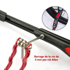 Béquille Réglable Aluminium Pour Vélo -Super B Soldes bequille reglable aluminium pour velo 2
