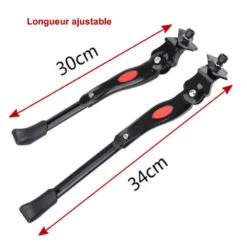 Béquille Réglable Aluminium Pour Vélo -Super B Soldes bequille reglable aluminium pour velo 3