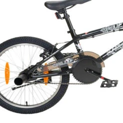 BMX Skull 20" Freestyle & Allround Schwarz -Super B Soldes bmx skull 20 freestyle allround schwarz 2