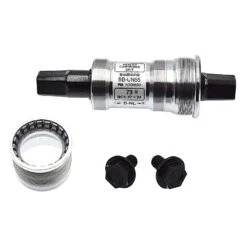 Boîtier De Pédalier SHIMANO BB-UN55 73 Mm - 122,5 Mm Axe Carré -Super B Soldes boitier de pedalier shimano bb un55 73 mm 1225 mm axe carre 3
