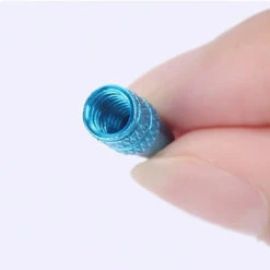 Bouchon Aluminium Coloré Valve Presta Roue Vélo - Par 2
