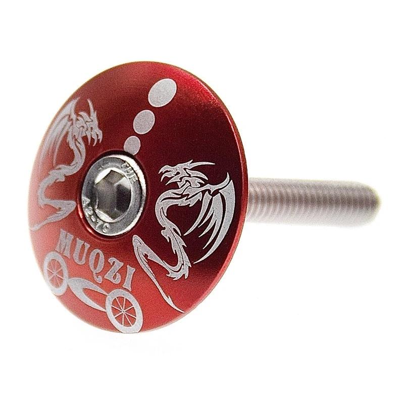 Bouchon En Aluminium Avec Vis Pour Potence De Vélo 2 Bouchon En Aluminium Avec Vis Pour Potence De Vélo – Image 2