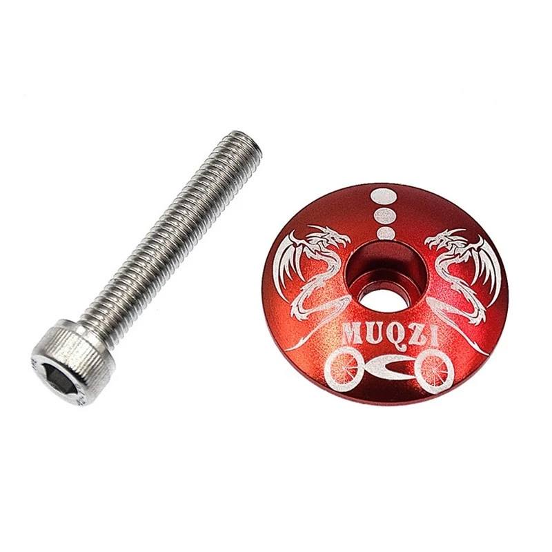 Bouchon En Aluminium Avec Vis Pour Potence De Vélo 4 Bouchon En Aluminium Avec Vis Pour Potence De Vélo – Image 4