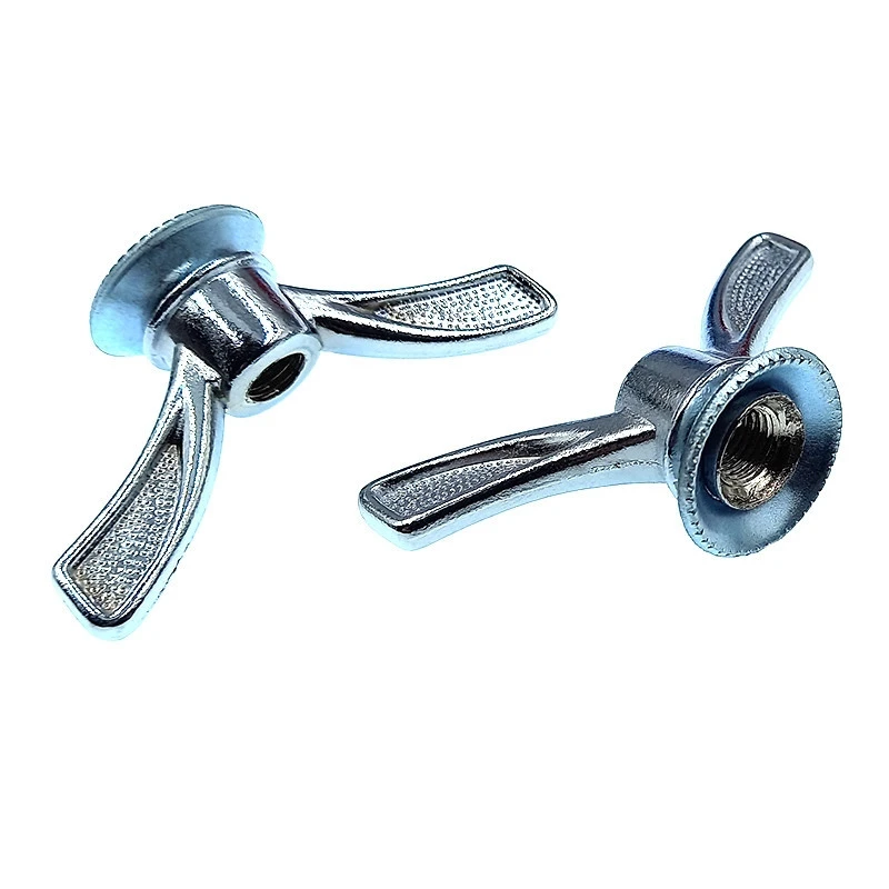 Messingschlager Boulons Papillon Sur Axe De Roue Avant Vintage 8 Mm - Par 2 3 Messingschlager Boulons Papillon Sur Axe De Roue Avant Vintage 8 Mm - Par 2 – Image 3