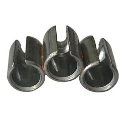 Butée Triple Gaine De Frein Acier à Souder Sur Cadre Rond De Vélo