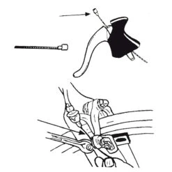 Câble De Frein Avant Et Arrière Pour Vélo De Course -Super B Soldes cable de frein avant et arriere pour velo de course 3