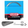 Elvedes Cable De Transmission 4000mm 1x19 Fils Stainless Ø1,1mm Avec Tete N Ø4x4