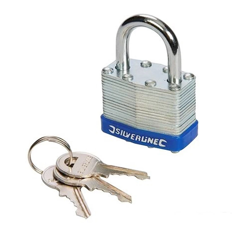 Silverline Cadenas En Acier Laminé 1 Silverline Cadenas En Acier Laminé