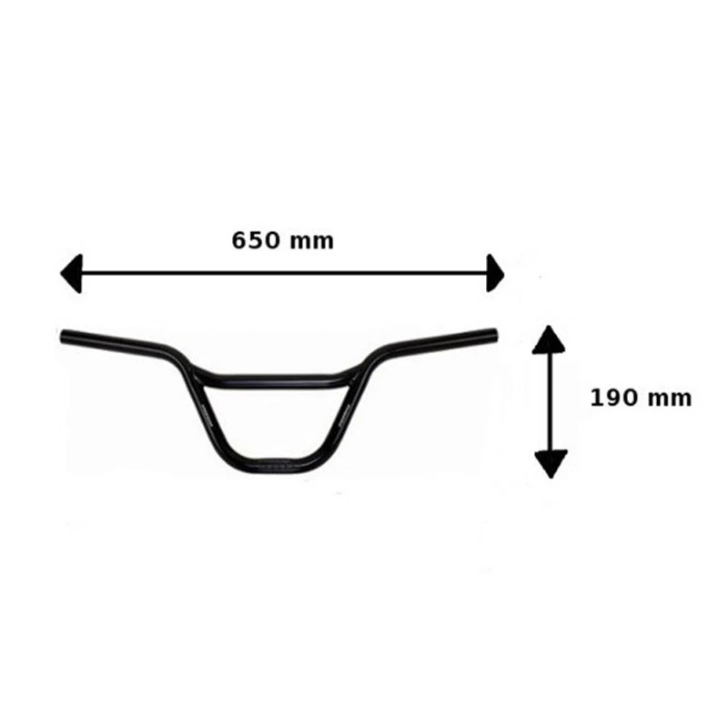 Promax Cintre Guidon Vélo BMX Freestyle 2 Promax Cintre Guidon Vélo BMX Freestyle – Image 2