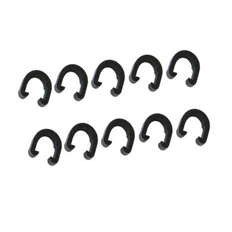 Clips De Fixation Pour Gaine Et Durite Vélo - Par 10 1 Clips De Fixation Pour Gaine Et Durite Vélo - Par 10