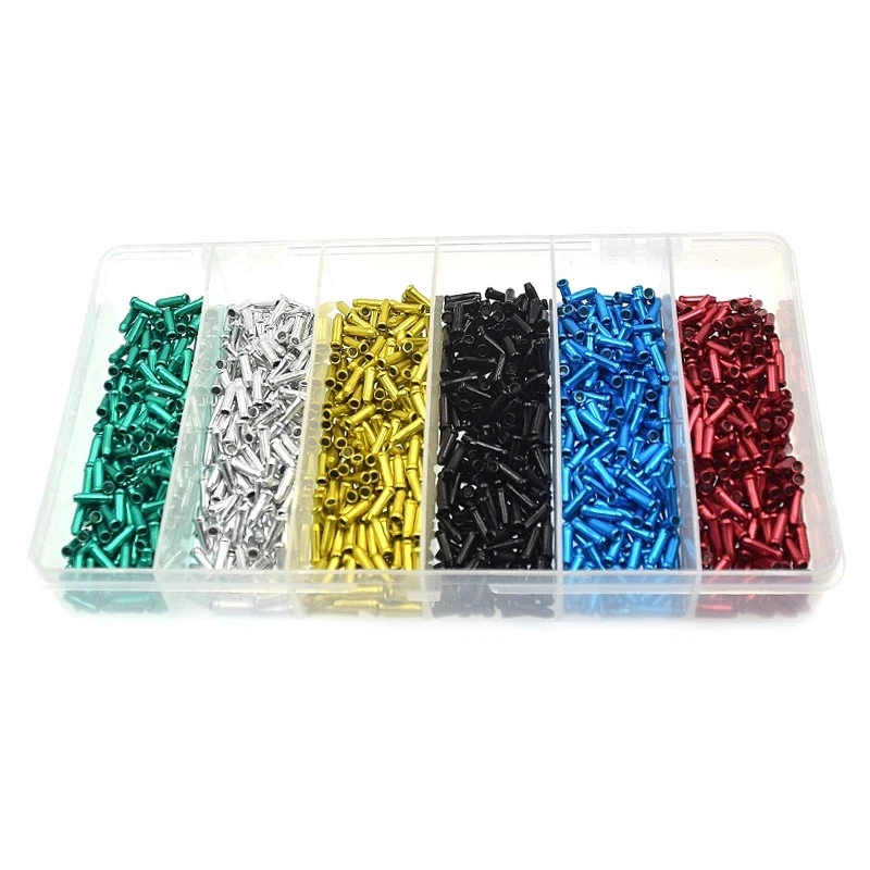 Coffret De 1200 Embouts Colorés Pour Cable De Frein Vélo 2 Coffret De 1200 Embouts Colorés Pour Cable De Frein Vélo – Image 2