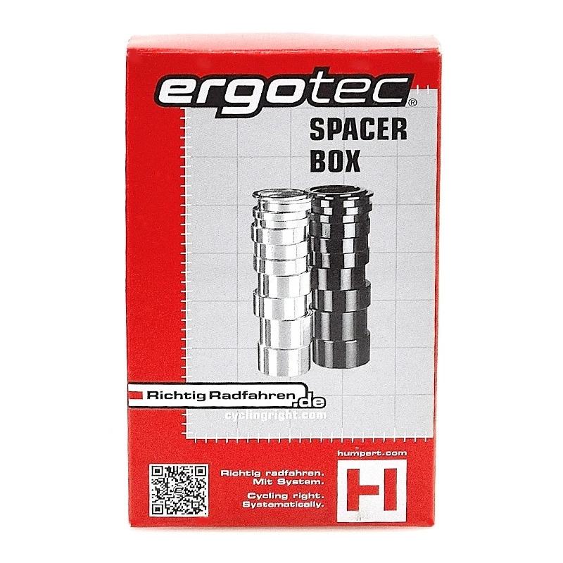 Coffret Entretoise Direction ALU Noir 1"1/8-28.6 Extérieur - 24 Pièces 2 Coffret Entretoise Direction ALU Noir 1"1/8-28.6 Extérieur - 24 Pièces – Image 2