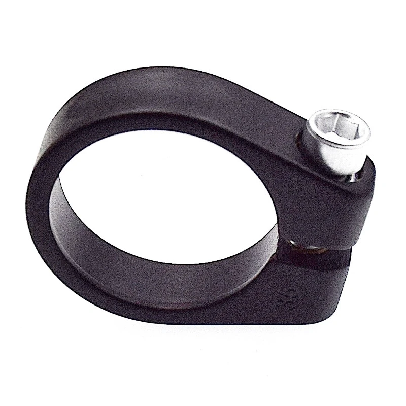 ARCADE Collier De Selle - Ø32mm - Avec Vis BTR - Alu - Noir 2 ARCADE Collier De Selle - Ø32mm - Avec Vis BTR - Alu - Noir – Image 2
