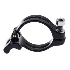 Collier Dérailleur Alu Avant Noir 31,8 Mm -Super B Soldes collier derailleur alu avant noir 318 mm 3