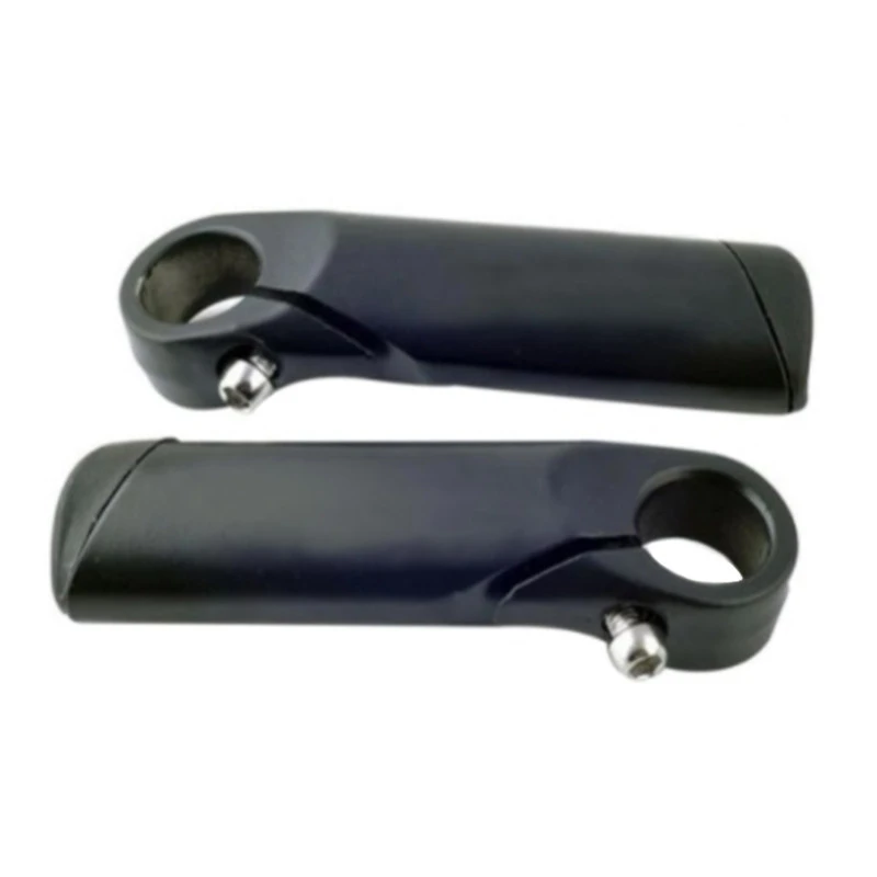 Cornes De Guidon De Vélo Noir Aluminium 110 Mm 2 Cornes De Guidon De Vélo Noir Aluminium 110 Mm – Image 2