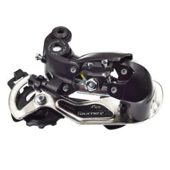 Shimano Derailleur Arriere TX35D, 6/7V, Attachement Direct -Super B Soldes derailleur arriere tx35d 6 7v attachement direct 2
