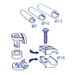 Herrmans Ecarteur De Signalisation à Vélo -Super B Soldes ecarteur de signalisation a velo 5