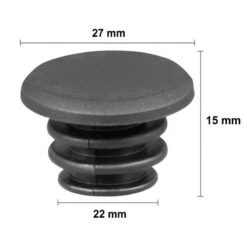 Embout De Cintre VTT Noir - Par 10 -Super B Soldes embout de cintre vtt noir par 10 3