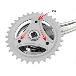 ARCADE Ensemble Manivelle 33 Dts, L170 Mm -Super B Soldes ensemble manivelle 33 dts l170 mm 2