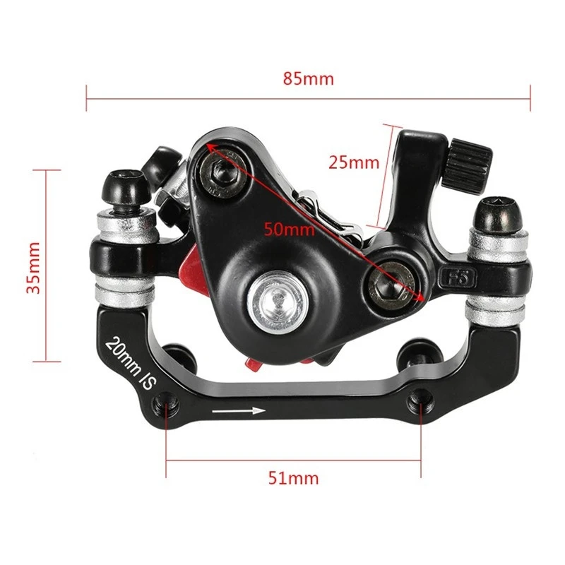 ASHIMA Etrier De Frein à Disque Mécanique Pour Vélo 2 ASHIMA Etrier De Frein à Disque Mécanique Pour Vélo – Image 2