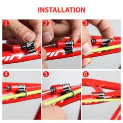 Guide Câble Et Gaine De Frein Ou Dérailleur Sur Cadre Vélo 8 Guide Câble Et Gaine De Frein Ou Dérailleur Sur Cadre Vélo -Super B Soldes guide cable et gaine de frein ou derailleur sur cadre velo 1 2