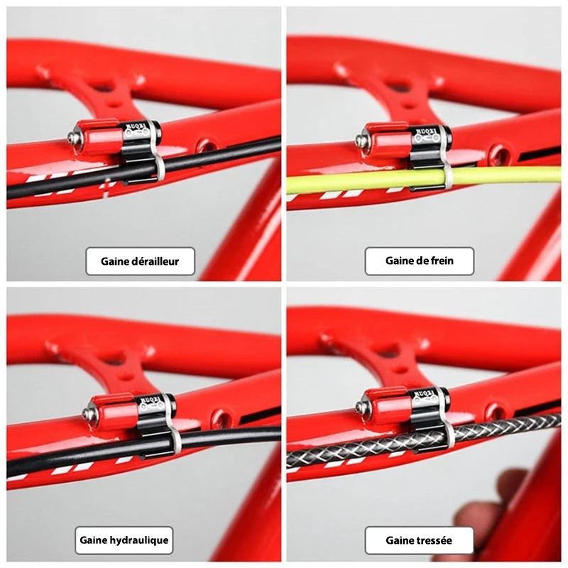 Guide Câble Et Gaine De Frein Ou Dérailleur Sur Cadre Vélo 5 Guide Câble Et Gaine De Frein Ou Dérailleur Sur Cadre Vélo – Image 5