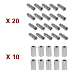 KIT EMBOUT De CABLE Et GAINE 4mm DERAILLEUR VELO VTT VTC VINTAGE