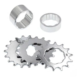 M-Wave Kit Single Speed Avec Pignons 14, 16 Et 18 Dents -Super B Soldes kit single speed avec pignons 14 16 et 18 dents 2