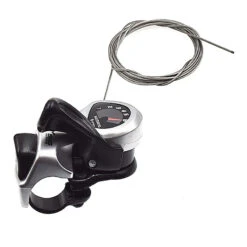 Levier De Vitesses à Bouton Poussoir 6 Vitesses Shimano -Super B Soldes levier de vitesses a bouton poussoir 6 vitesses shimano 2