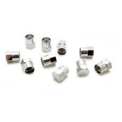 Schwalbe Lot De 10 Bouchons De Valve Schrader Chromés 7 Schwalbe Lot De 10 Bouchons De Valve Schrader Chromés -Super B Soldes lot de 10 bouchons de valve schrader chromes 2