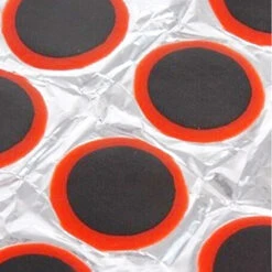 Lot De 36 Rustines Pour Pneus De Vélo + Colle