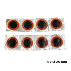 Lot De Rustines Pour La Réparation De Chambre à Air - 12 Pièces Rondes -Super B Soldes lot de rustines pour la reparation de chambre a air 12 pieces rondes 2