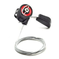 SUNRACE Manette De Dérailleur, Droite 22 Mm Jusqu'à 7V Avec Câble -Super B Soldes manette de derailleur droite 22 mm jusqu a 7v avec cable 2
