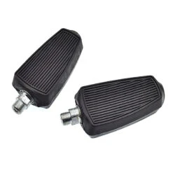 Paire De Pédale Vintage En Caoutchouc 9/16 -Super B Soldes paire de pedale vintage en caoutchouc 9 16 3