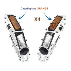 Paire De Pédales Large En Aluminium -Super B Soldes paire de pedales large en aluminium 2