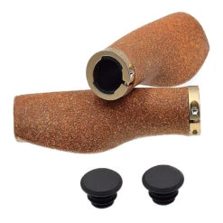 Paire De Poignées En Liège Pour Vélo -Super B Soldes paire de poignees en liege pour velo 4