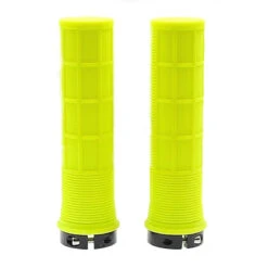 Paire De Poignées Jaune Fluo Pour Vélo -Super B Soldes paire de poignees jaune fluo pour velo 2