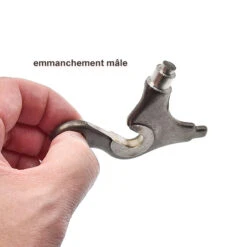 Paire Pattes Arrière Inox à 1 Emmanchement Mâle Pour Fabrication Vélo -Super B Soldes paire pattes arriere inox a 1 emmanchement male pour fabrication velo 3