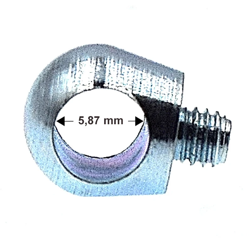 Passe Gaine Simple Acier à Visser Sur Cadre De Vélo 2 Passe Gaine Simple Acier à Visser Sur Cadre De Vélo – Image 2