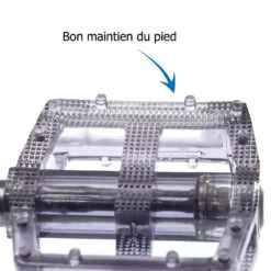 M-Wave Pédales Noir Translucide Pour Vélos BMX 9/16 8 M-Wave Pédales Noir Translucide Pour Vélos BMX 9/16 -Super B Soldes pedales noir translucide pour velos bmx 9 16 3