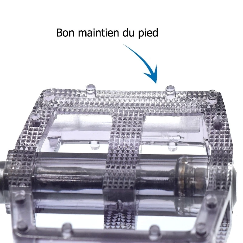 M-Wave Pédales Noir Translucide Pour Vélos BMX 9/16 4 M-Wave Pédales Noir Translucide Pour Vélos BMX 9/16 – Image 4