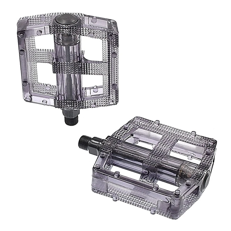 M-Wave Pédales Noir Translucide Pour Vélos BMX 9/16 1 M-Wave Pédales Noir Translucide Pour Vélos BMX 9/16