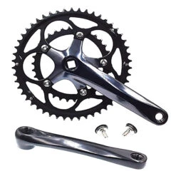 Super B Soldes -Super B Soldes pedalier alu route 50 34d l 175 mm noir 1