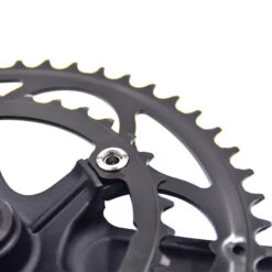 Pédalier Alu Route 50-34D L 175 Mm Noir -Super B Soldes pedalier alu route 50 34d l 175 mm noir 3