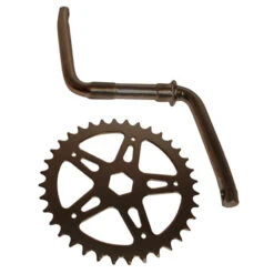 ARCADE Pédalier BMX Acier Monobloc 44 Dts, L170 Mm