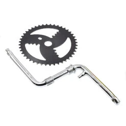 Pédalier BMX Avec Plateau ONE STYLE 44 Dents -Super B Soldes pedalier bmx avec plateau one style 44 dents 4